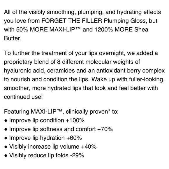 Lawless Forget The Filler gloss, mask & balm Gift Stocking Stuffers Lip - Picture 3 of 7